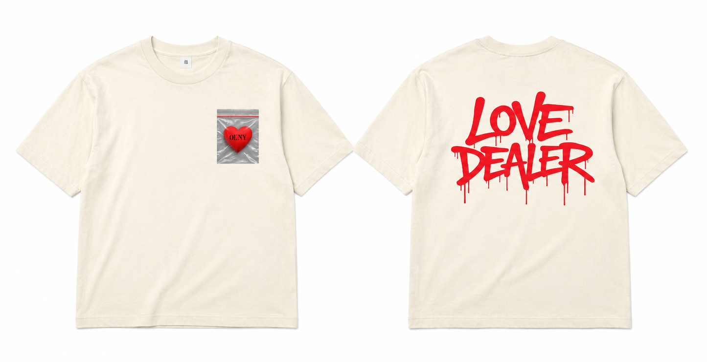 Love Dealer T-shirt (cream)